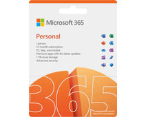 Microsoft Office 365 Personal 1-year Subscription EN