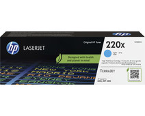 HP 220X LaserJet Toner Cartridge Cyan (High Capacity)