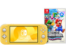 Nintendo Switch Lite Geel + Super Mario Bros. Wonder