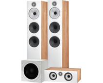 Bowers & Wilkins HTM6 S3 + 603 S3 (per pair) Brown + ASW610 White