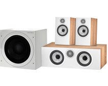 Bowers & Wilkins HTM6 S3 + 606 S3 (per paar) Bruin + ASW610