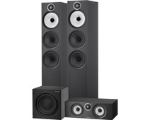 Bowers & Wilkins HTM6 S3 + 603 S3 (per paar) + ASW610 Zwart