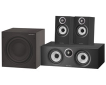 Bowers & Wilkins HTM6 S3 + 607 S3 + ASW608 Zwart