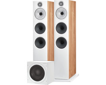 Bowers & Wilkins 603 S3 Brown (per pair) + ASW608 White