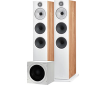 Bowers & Wilkins 603 S3 Brown (per pair) + ASW610 White