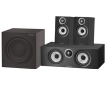 Bowers & Wilkins HTM6 S3 + 606 S3 + ASW610 Zwart