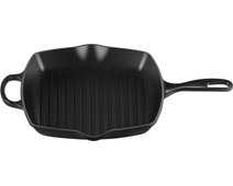 Le Creuset Skillet Square Grill Pan 26cm Black