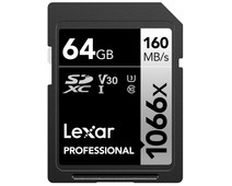 Lexar Professional 1066x SILVER 64GB SDXC 160mb/s