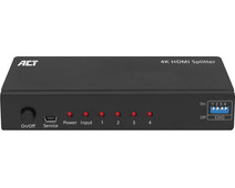 ACT AC7831 1 x 4 HDMI Splitter