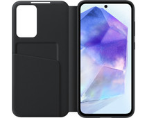 Samsung Galaxy A55 Smart View Book Case Zwart