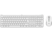 Logitech MK950 Signature Slim Draadloze Toetsenbord en Muis Combo Qwerty Wit