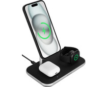 BlueBuilt 3-in-1 MagSafe Wireless Charger 15W Black