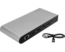 BlueBuilt DisplayLink Docking Station met USB-C