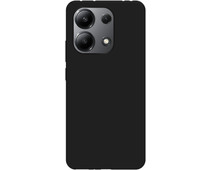 Just in Case Soft Design Xiaomi Redmi Note 13 4G Back Cover Zwart