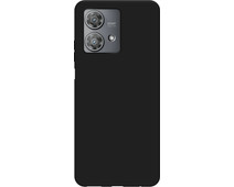 Just in Case Soft Design Motorola Edge 40 Neo Back Cover Zwart