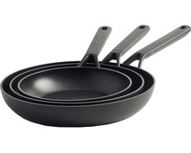 KitchenAid Classic Forged Frying Pan Set 20cm + 24cm + 28cm