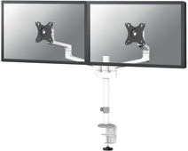 Neomounts NEXT Lite DS60-425WH2 Monitorarm voor 17-27" schermen - Wit