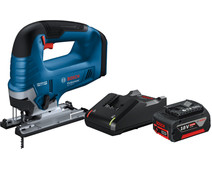 Bosch Professional GST 18V-125 B + 4,0 Ah accu en lader