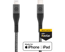 BlueBuilt USB-C to Lightning Cable 1.5m Kevlar Black