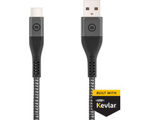 BlueBuilt USB-A to USB-C Cable 1.5m Kevlar® Black