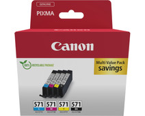 Canon CLI-571 Cartridges Combo Pack