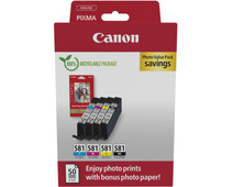 Canon CLI-581 Cartridges Combo Pack