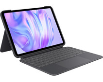 Logitech Combo Touch Apple iPad Pro 11" (2024) Toetsenbord Hoes QWERTY Grijs