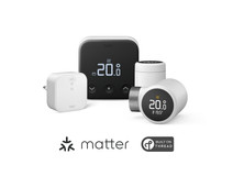 Tado Smart Thermostat X Starter Pack + 2 Radiator Knobs