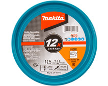 Makita Cutting Disc Stainless Steel 115mm 12 units