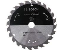 Bosch Circular Saw Blade Cordless Standard for Wood 254X2.2/1.6X30X4