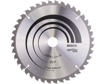 Bosch Circular Saw Blade Optiline Wood 254x30x2mm, 40T