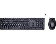 HP 650 Wireless Keyboard and Mouse Set Black QWERTY