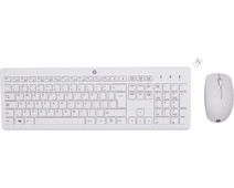 HP 230 Wireless Keyboard and Mouse White QWERTY