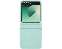 Samsung Galaxy Z Flip 6 Back Cover Artificial Leather Mint