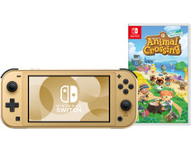 Nintendo Switch Lite Zelda Edition + Animal Crossing: New Horizons