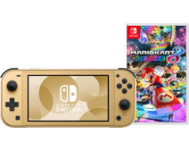 Nintendo Switch Lite Zelda Edition + Mario Kart 8 Deluxe