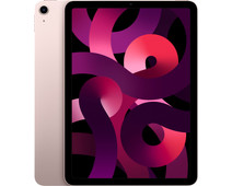 Refurbished iPad Air (2022) 256GB Wifi Roze (Zo goed als nieuw)