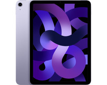 Refurbished iPad Air (2022) 256GB Wifi Paars (Zo goed als nieuw)