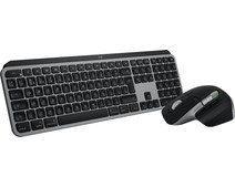 Logitech MX Keys S for Mac Qwerty Zwart + Logitech MX Master 3S voor Mac Space Grey