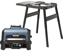 Ninja Woodfire Pro XL Electric BBQ Grill and Smoker OG901EU + Ninja Woodfire Stand