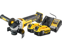 DeWalt DCG405NT-XJ 5,0 Ah Accu (2x) Starterspakket