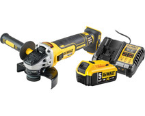 DeWalt DCG405NT-XJ 5,0 Ah Accu Starterspakket