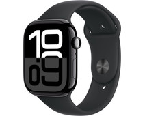 Apple Watch Series 10 46mm Black Sport Band M/L