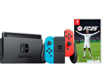 Nintendo Switch Rood/Blauw + EA Sports FC 25