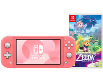 Nintendo Switch Lite Coral + Zelda: Echoes of Wisdom