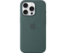 Apple iPhone 16 Pro Back Cover met MagSafe Blauwgroen