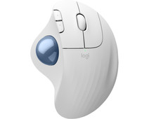 Logitech ERGO M575S Wireless Trackball Muis Wit