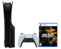 PlayStation 5 Slim Disc Edition + Call of Duty: Black Ops 6 + Covers Black