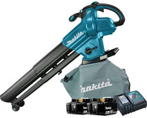 Makita DUB187Z 18v 5,0 Ah Accu (2x) Starterspakket