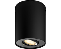 Philips Hue Pillar Opbouwspot White Ambiance - Zwart - 1-spots